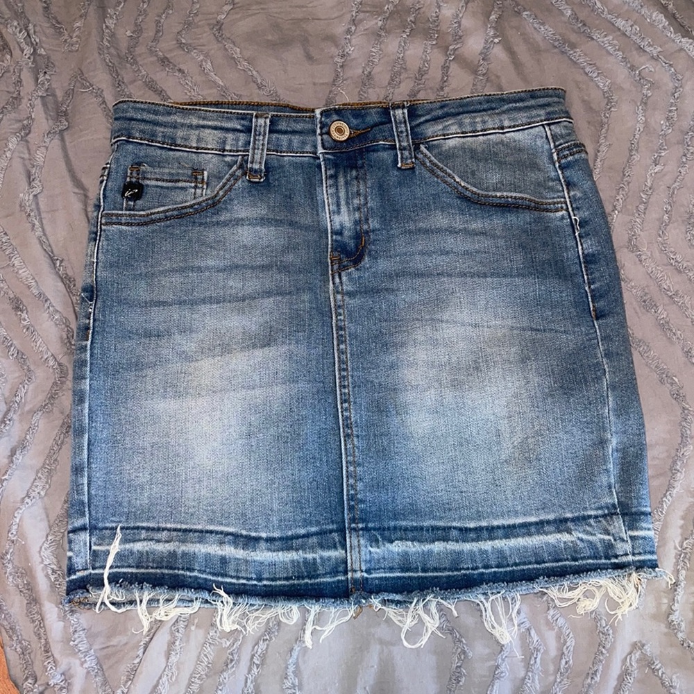 KanCan Blue Jean Skirt